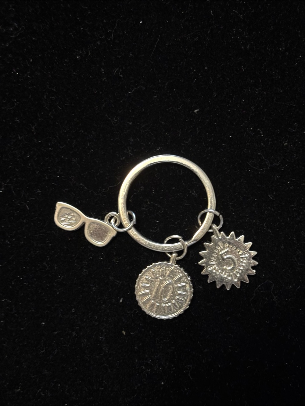 3 New Weight Watchers Charms and Key Ring